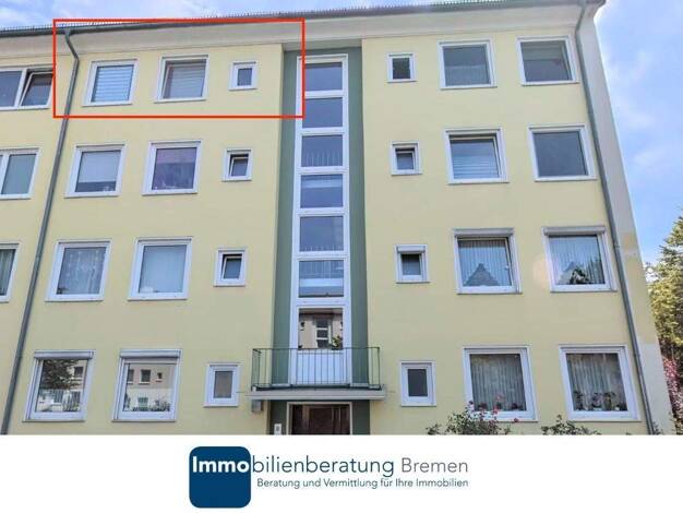 Wohnung zum Kauf 150.000 € 3 Zimmer 56,1 m² 3. Geschoss Weidedamm Bremen 28215