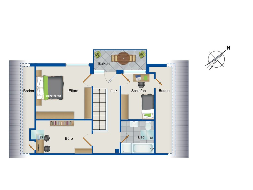 Doppelhaushälfte zum Kauf 349.900 € 5 Zimmer 113 m²<br/>Wohnfläche 359 m²<br/>Grundstück Sankt Johannis Bayreuth 95448