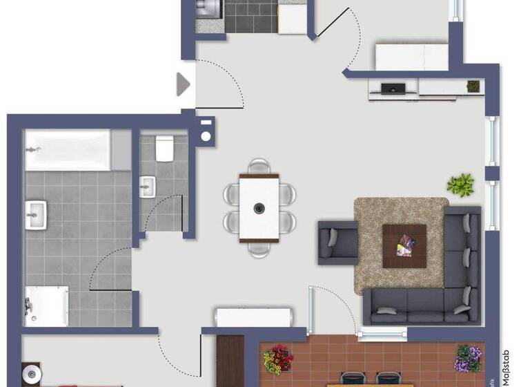 Wohnung zur Miete 710 € 3 Zimmer 81 m² Bretzfeld 74626