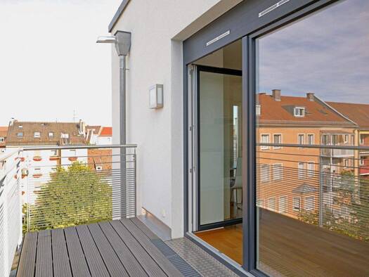 Wohnung zur Miete 635 € 1 Zimmer 45 m² 4. Geschoss frei ab 01.03.2026 Heideloffstr. 22 Glockenhof Nürnberg 90478