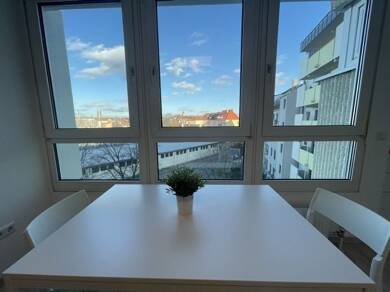 Studio zur Miete 590 € 1 Zimmer 37 m² 4. Geschoss frei ab sofort Ludwigsfeld Nürnberg 90478