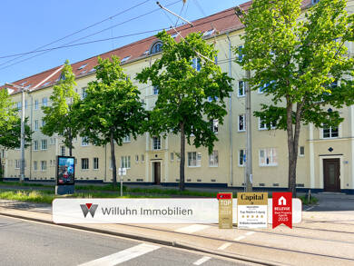 Wohnung zur Miete 525 € 2 Zimmer 37,8 m² Dachgeschoss, 4. Geschoss frei ab sofort Delitzscher Straße 140 Eutritzsch Leipzig 04129