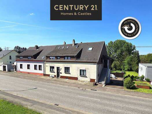 Mehrfamilienhaus zum Kauf 284.900 € 12 Zimmer 310 m² 1.751 m² Grundstück frei ab sofort Stennweiler Schiffweiler 66578