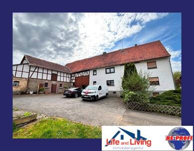 Bauernhaus zum Kauf 183.000 € 6 Zimmer 136 m² 3.009 m² Grundstück Plattenweg 6 Ermenrod Feldatal 36325
