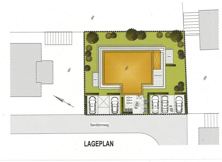 Wohnung zum Kauf - Erstbezug provisionsfrei 345.600 € 2,5 Zimmer 68,5 m² Sanddornweg 1 Niederkrüchten 41372