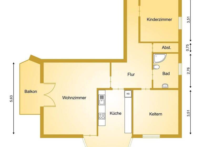 Wohnung zum Kauf 449.000 € 3 Zimmer 82 m² Hemmelsdorf Timmendorfer Strand 23669