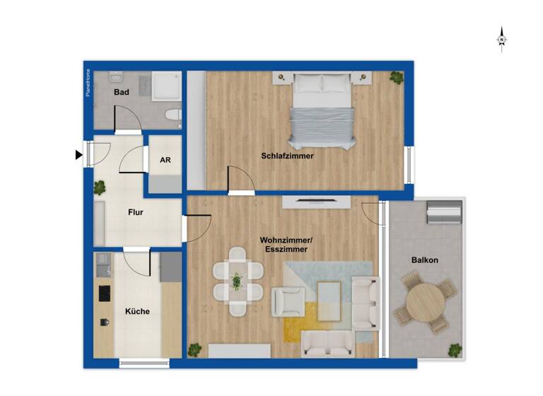 Wohnung zum Kauf 189.000 € 2 Zimmer 64 m² Westerdeichstrich/Stinteck 25761