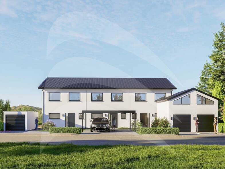 Reihenendhaus zum Kauf provisionsfrei 509.900 € 4 Zimmer 121,6 m² 358 m² Grundstück Hochring 59 Denkhof Büchlberg 94124