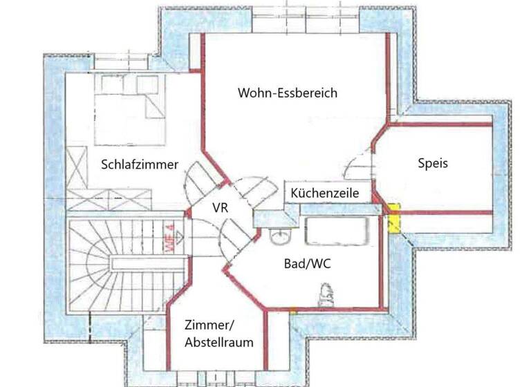 Wohnung zur Miete 380 € 2 Zimmer 45 m² Haselsdorfstraße 10 Tobelbad 8144