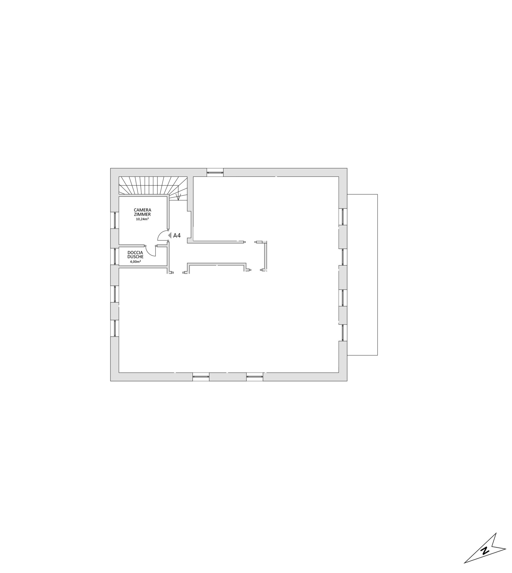 Wohnung zum Kauf 40.000 € 1 Zimmer 14,2 m²<br/>Wohnfläche 2.<br/>Geschoss Pontigl 8 Brenner 39041