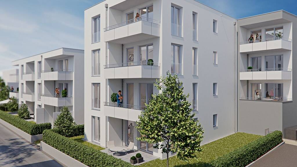 Wohnung zum Kauf - Erstbezug provisionsfrei 565.000 € 3 Zimmer 85,6 m² 2. Geschoss Bruckstraße 32 Fellbach 70734