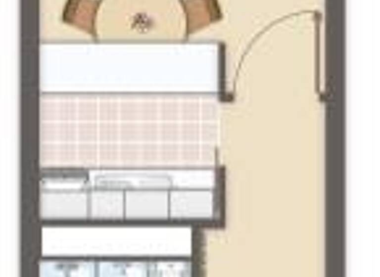 Wohnung zur Miete 311 € 2 Zimmer 43,9 m² 10. Geschoss Prager Straße 12 Berliner Platz Erfurt 99091