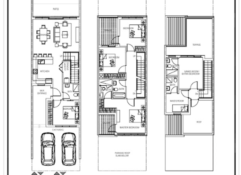 Stadthaus zum Kauf - Erstbezug provisionsfrei 860.872 € 6 Zimmer 272,3 m² Dubai