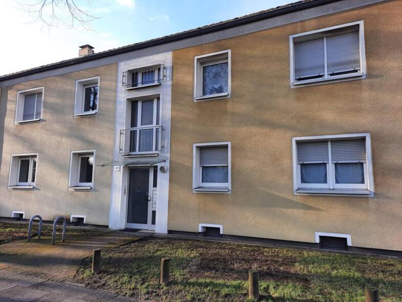 Wohnung zur Miete 457 € 3,5 Zimmer 55 m² 1. Geschoss Kampstraße 85 Brassert Marl 45768