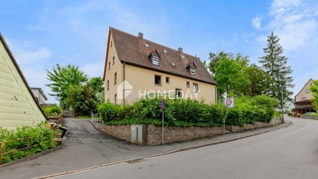 Wohnung zum Kauf 70.000 € 2 Zimmer 50 m² Dachgeschoss, EG Emskirchen Emskirchen 91448