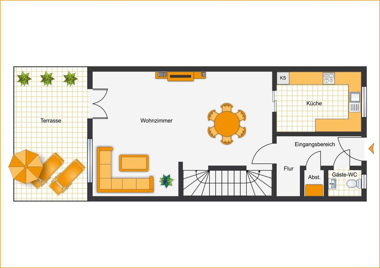 Reihenmittelhaus zum Kauf provisionsfrei 490.000 € 4 Zimmer 134 m²<br/>Wohnfläche 110 m²<br/>Grundstück Schwandweg 33 Schwand / Eigenes Heim 133 Fürth 90766