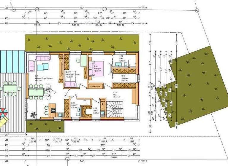 Wohnung zur Miete - Erstbezug 1.920 € 3,5 Zimmer 129 m² Tungeln Wardenburg 26203