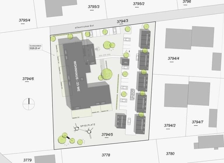Wohnung zur Miete - Erstbezug 537 € 3 Zimmer 82,3 m² frei ab sofort Schärdinger Straße 4a Antiesenhofen 4980