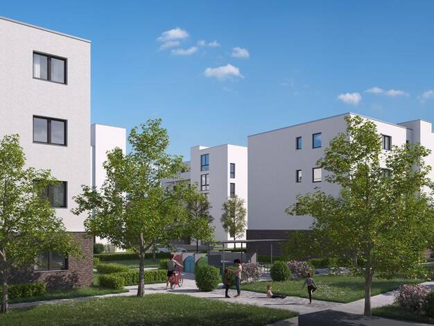Wohnung zur Miete - Erstbezug 1.529 € 4 Zimmer 115,4 m² 1. Geschoss frei ab 01.10.2026 Hertha-Hoffmann-Straße 2 Mitte Innenstadt-Nord 44135