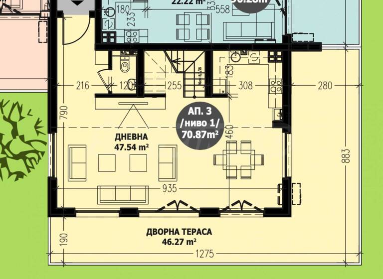 Wohnung zum Kauf 660.000 € 4 Zimmer 220,7 m² Sofia