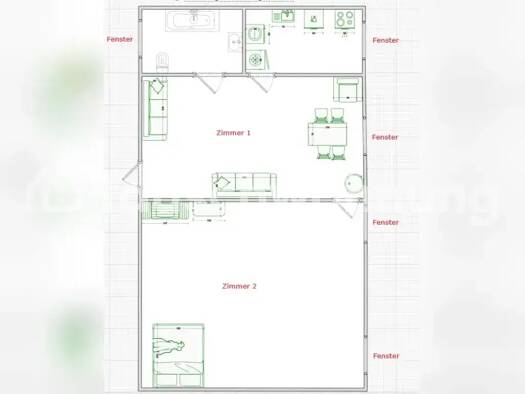 Wohnung zur Miete Tauschwohnung 460 € 2 Zimmer 50 m² 1. Geschoss Nördliche Innenstadt Potsdam 14467