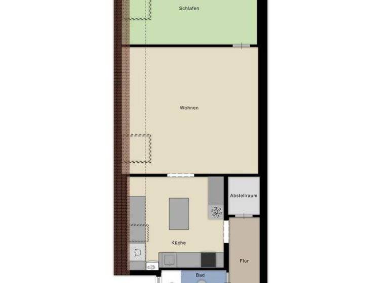 Wohnung zum Kauf 379.000 € 2 Zimmer 59 m² Altstadt-Nord Köln 50688