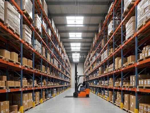 Lagerhalle zur Miete provisionsfrei 6.000 m² Lagerfläche teilbar ab 1.000 m² Uedesheim Neuss 41468