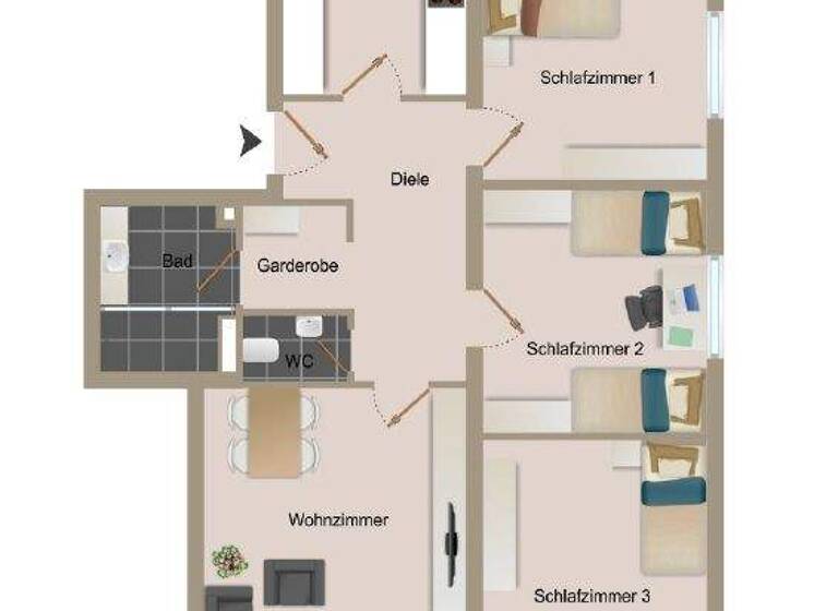 Wohnung zum Kauf 499.000 € 4 Zimmer 89 m² 1. Geschoss Miesbach 83714