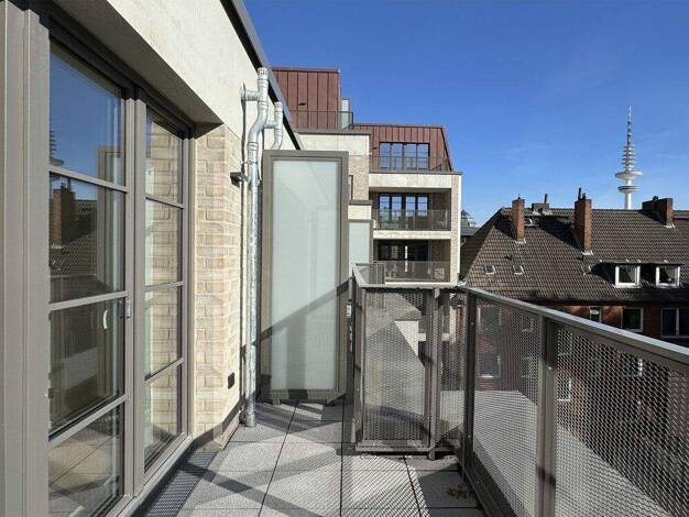 Wohnung zum Kauf - Neubau provisionsfrei 1.030.000 € 4 Zimmer 109,2 m² 4. Geschoss Bartelsstraße 65 Sternschanze Hamburg 20357