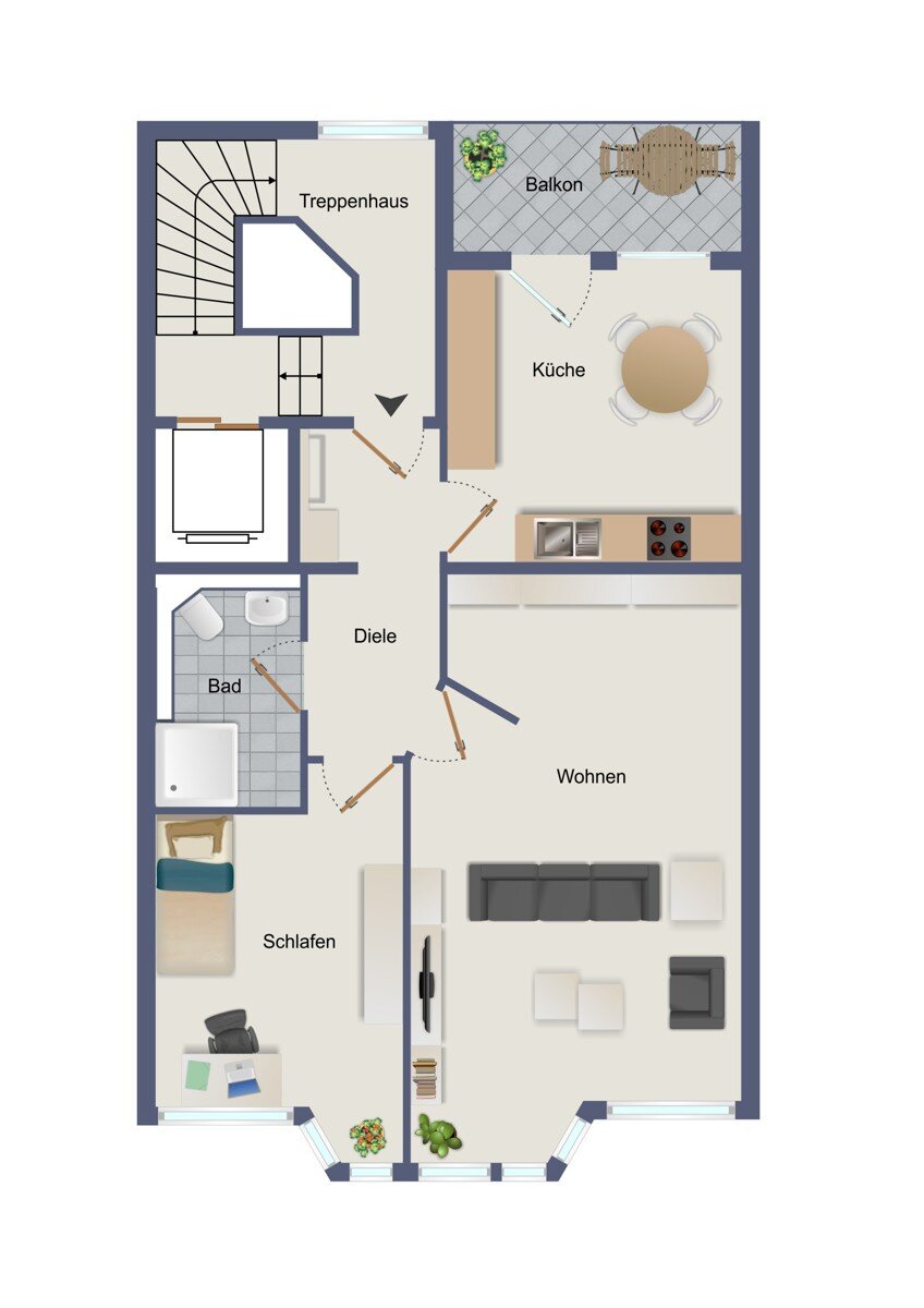 Wohnung zum Kauf 495.000 € 2 Zimmer 65 m²<br/>Wohnfläche 2.<br/>Geschoss Neustadt - Nord Köln 50672