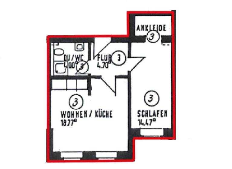 Sonstiges zum Kauf als Kapitalanlage geeignet 15.000 € 2 Zimmer 40,7 m² Jößnitzer Straße 78 Preißelpöhl Plauen 08525