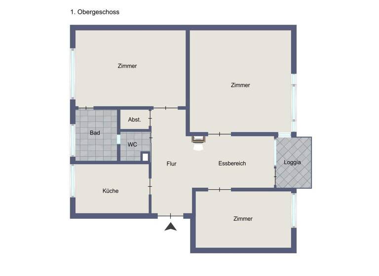 Wohnung zum Kauf 299.000 € 3 Zimmer 65,5 m² 1. Geschoss frei ab sofort Vaihingen Stuttgart, Vaihingen 70563