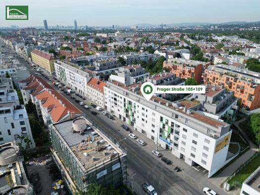 Wohnung zur Miete 1.070 € 3 Zimmer 69,5 m² 5. Geschoss frei ab 01.06.2026 Prager Straße 105 + 109 Wien 1210