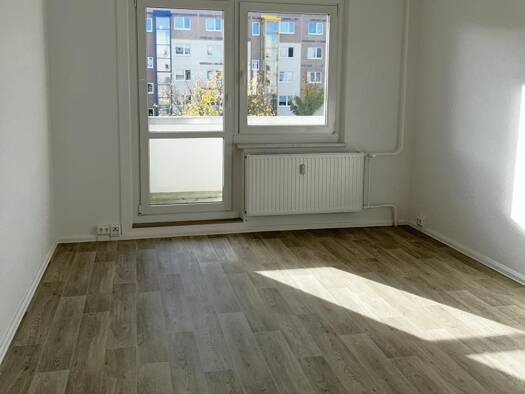 Wohnung zur Miete 420 € 2 Zimmer 54,3 m² 3. Geschoss Selliner Straße 22 Lausen-Grünau Leipzig 04207