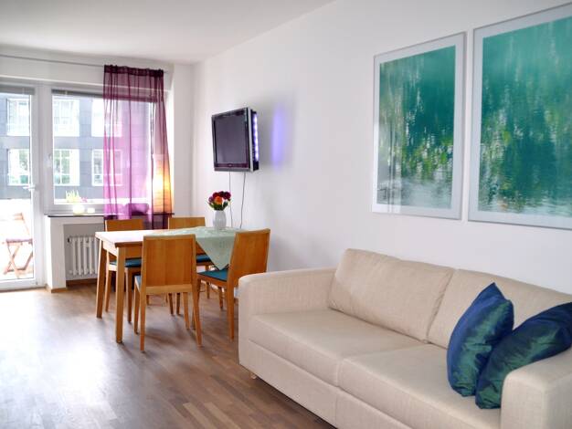 Studio zur Miete Wohnen auf Zeit 1.100 € 1 Zimmer 32 m² frei ab 01.07.2026 Unterbilk Düsseldorf 40221