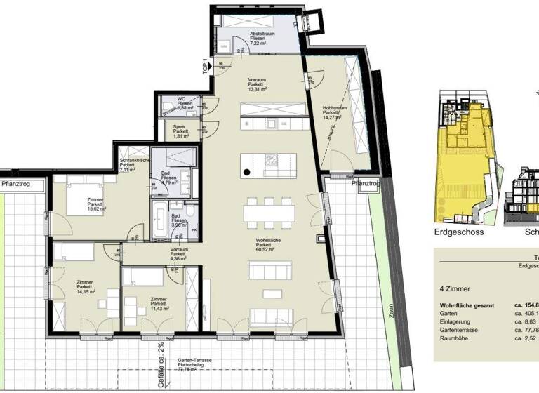 Wohnung zum Kauf provisionsfrei 1.793.500 € 5 Zimmer 154,8 m² Krottenbachstraße 182 Wien 1190