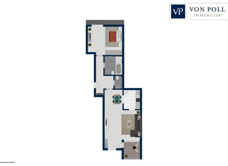 Wohnung zum Kauf 155.000 € 2 Zimmer 68 m² EG Brendel/Adelheide Delmenhorst 27755