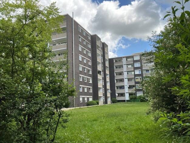 Wohnung zur Miete nur mit Wohnberechtigungsschein 229 € 1,5 Zimmer 42,9 m² 4. Geschoss frei ab 08.08.2026 Bonhoefferweg 18 Horst Essen 45279