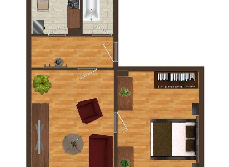 Wohnung zur Miete 340 € 2 Zimmer 49,6 m² 1. Geschoss frei ab 01.04.2026 Georg-Dreke-Ring 107 Prenzlau 17291