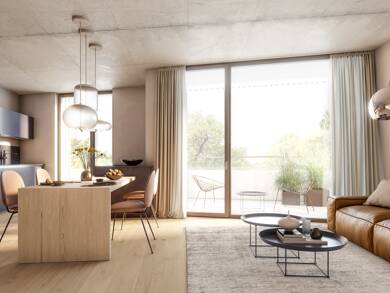 Wohnung zum Kauf - Neubau provisionsfrei 740.000 € 3 Zimmer 88 m² 4. Geschoss Herderstraße 4, 6, 8 West Rosenheim 83024