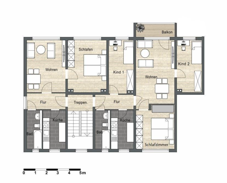 Wohnung zur Miete 390 € 4 Zimmer 72,2 m²<br/>Wohnfläche ab sofort<br/>Verfügbarkeit Rudolf - Harlaß - Straße 14 Wittgensdorf 970 Chemnitz 09228