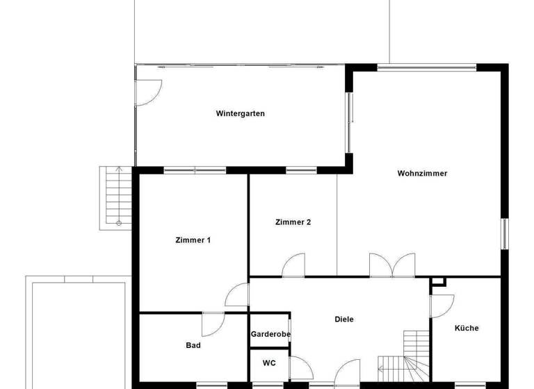 Bungalow zum Kauf 349.000 € 3 Zimmer 143,5 m² 968 m² Grundstück Resse Wedemark 30900