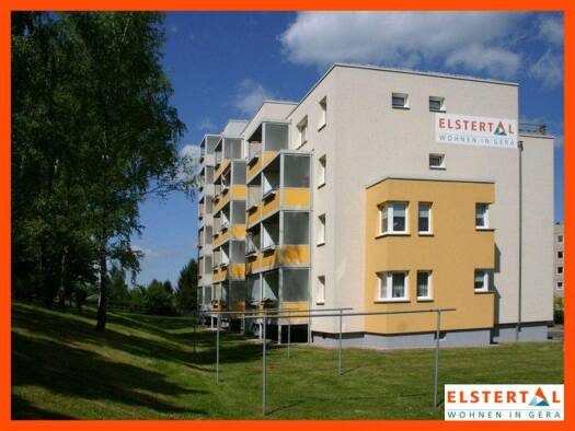 Wohnung zur Miete 320 € 2 Zimmer 45 m² 3. Geschoss Rudelsburgstraße 10 Bieblach-Ost Gera 07552