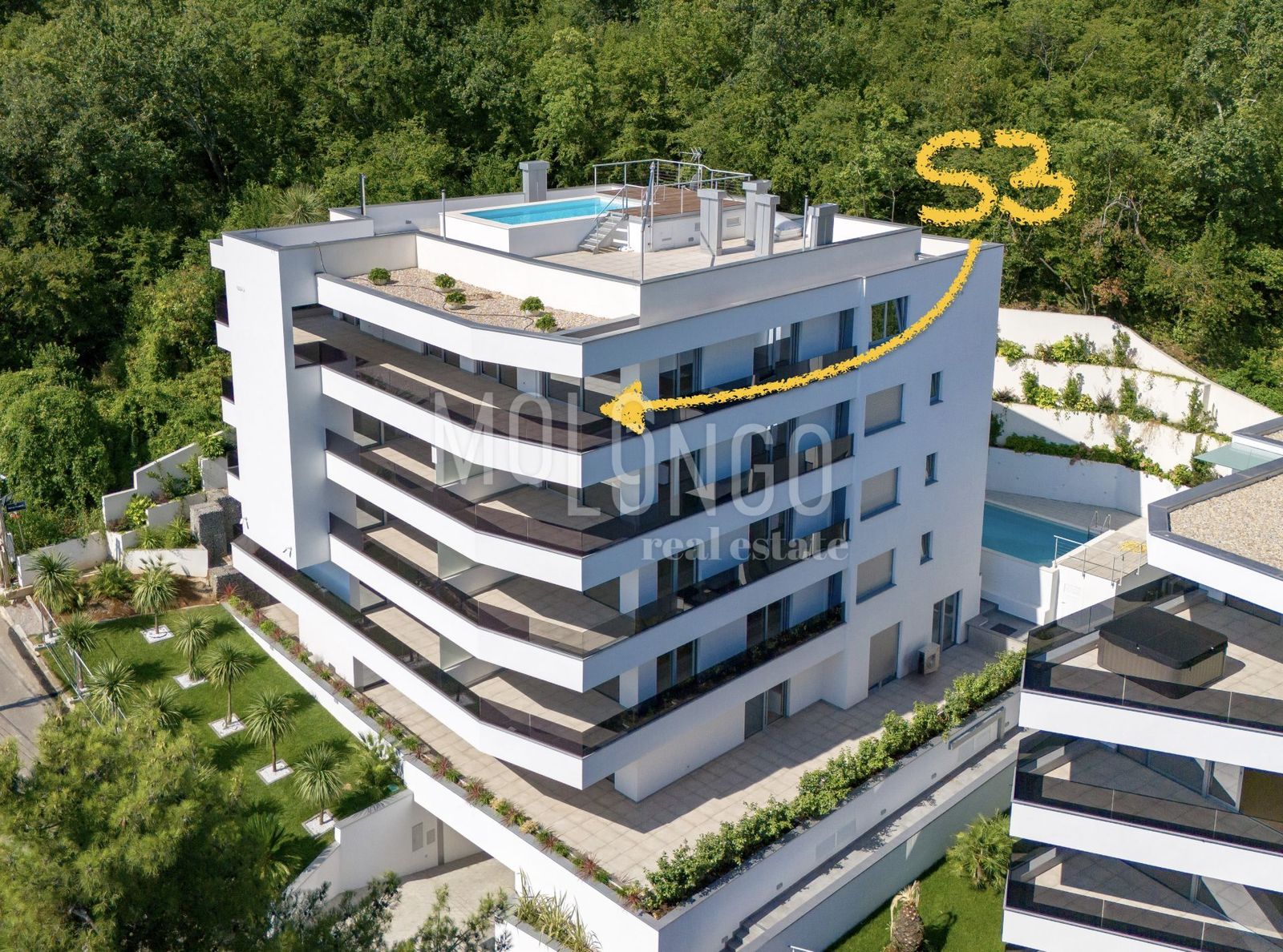 Wohnung zum Kauf 2.450.000 € 4 Zimmer 546 m²<br/>Wohnfläche 3.<br/>Geschoss Opatija center