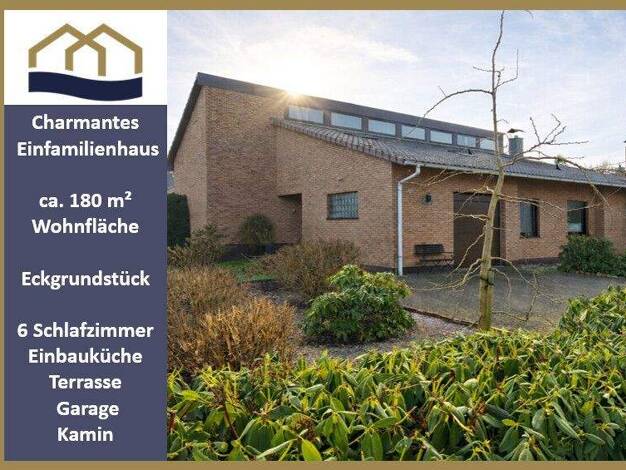 Einfamilienhaus zum Kauf 375.000 € 9 Zimmer 185 m² 1.051 m² Grundstück Friesenstraße 41 Varel 26316