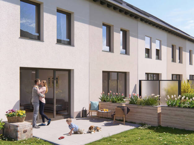 Reihenendhaus zum Kauf - Erstbezug provisionsfrei 549.900 € 5,5 Zimmer 144 m² 212 m² Grundstück Bachstraße 10 Weiler Berg 88276