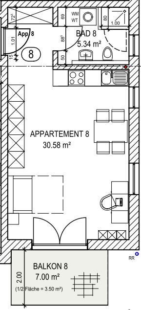 Wohnung zum Kauf provisionsfrei 186.500 € 1 Zimmer 39,4 m²<br/>Wohnfläche Altenstadt Cham 93413