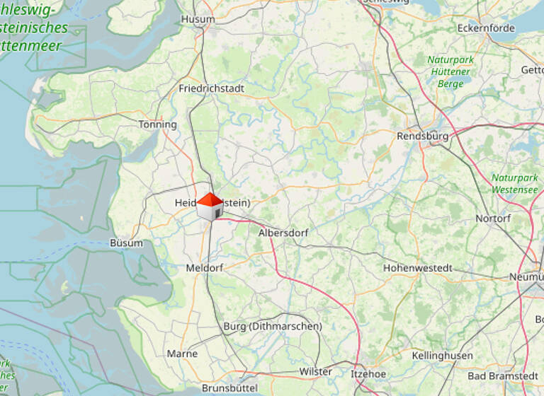 Einfamilienhaus zum Kauf 349.000 € 7 Zimmer 170,3 m²<br/>Wohnfläche 708 m²<br/>Grundstück Heide Heide 25746