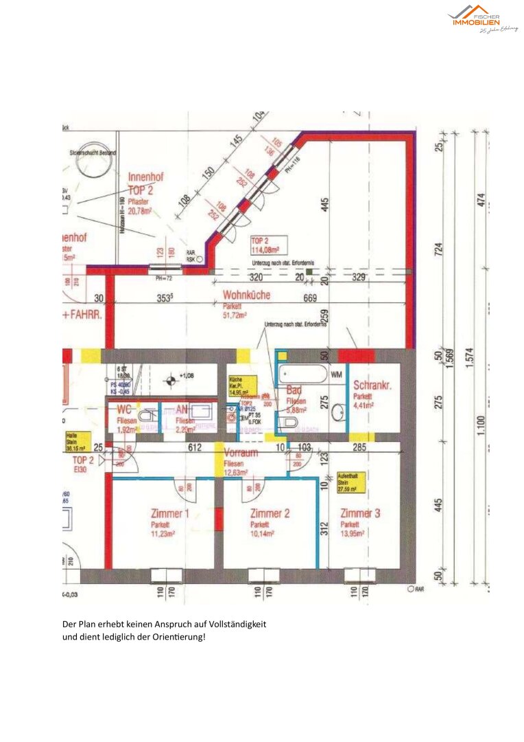 Wohnung zum Kauf 487.000 € 4 Zimmer 114 m²<br/>Wohnfläche EG<br/>Geschoss Laxenburg 2361