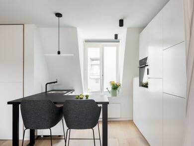 Loft zur Miete 1.390 € 1,5 Zimmer 31 m² Geschoss 2/2 frei ab sofort Schwabing-Freimann München 80802